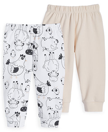 Набор из двух хлопковых брюк-джоггеров для маленьких мальчиков и девочек, созданный для Macy's First Impressions