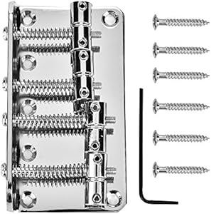 Мост для бас-гитары Gotoh, 4 струны, винтажный стиль, металлический, простой в установке и с превосходным звуком Tbest