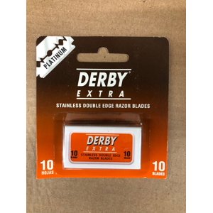 Derby Double Edge Razor Blades of 10 in 1 Cartridge - For Men Shaving Derby