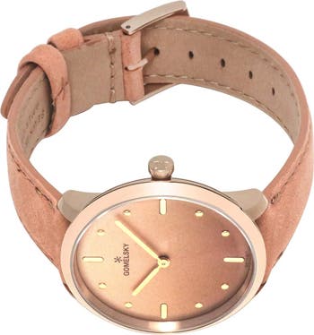 Women's Audry Leather Strap Watch, 36mm Gomelsky by Shinola