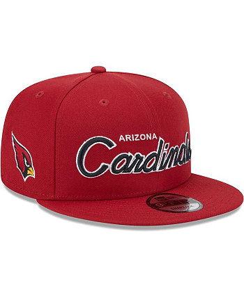 Мужская кепка с застежкой Cardinal Arizona Cardinals Main Script 9FIFTY New Era