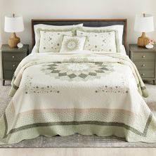 Sonoma Goods For Life® Elizabeth Green Embroidered Bedspread or Sham SONOMA