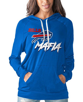Женский пуловер с капюшоном Royal Buffalo Bills Bills Mafia Pre-Game Touch by Alyssa Milano