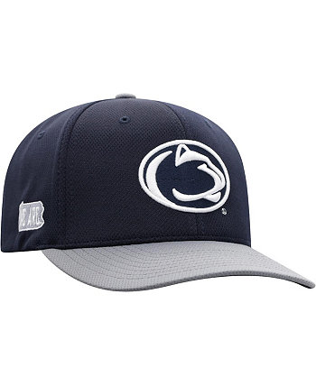 Мужская темно-серая двухцветная шляпа Penn State Nittany Lions Reflex Hybrid Tech Flex Top of the World