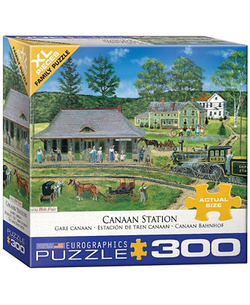 Inc Bob Fair - Canaan Station XL Pieces Семейная головоломка - 300 деталей Eurographics