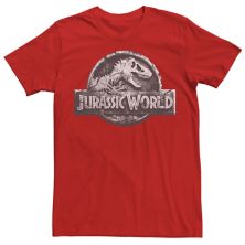 Мужская футболка с логотипом Jurassic World Two Return Stone Licensed Character
