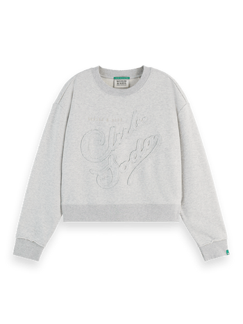 Loose Fit Applique Sweatshirt Scotch & Soda