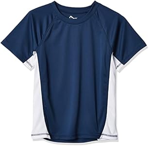 Kanu Surf Boys' Short Sleeve UPF 50 Rashguard Swim Shirt Kanu Surf