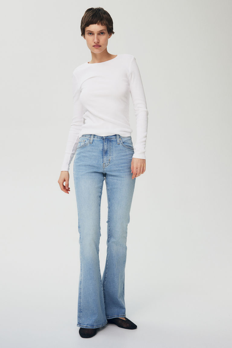 Flared Ultra High Jeans H&M