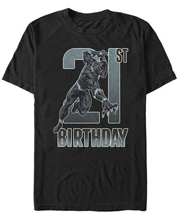 Мужская черная пантера Fifth Sun 21 день рождения с коротким рукавом FIFTH SUN