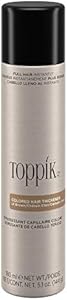 Toppik Colored Hair Thickener, Temporary Hair Color Spray for Root Touchup with Hair Thickening Fibers, 5.1 oz Toppik