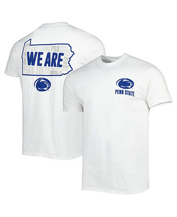 Мужская белая футболка Penn State Nittany Lions Hyperlocal Image One