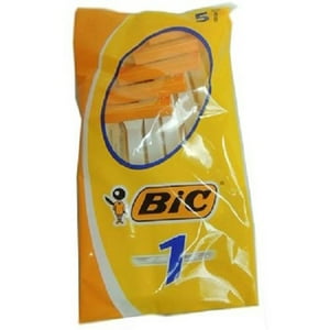 Bic (5) Normal Disposable Razors (1) BIC