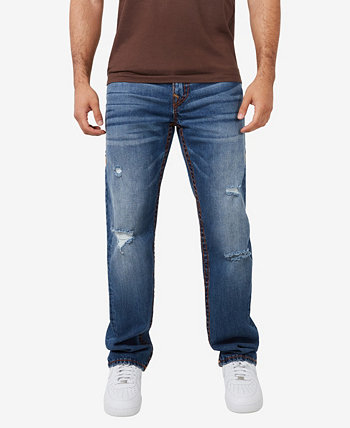 Мужские Прямые Джинсы True Religion Ricky Super T Flap True Religion