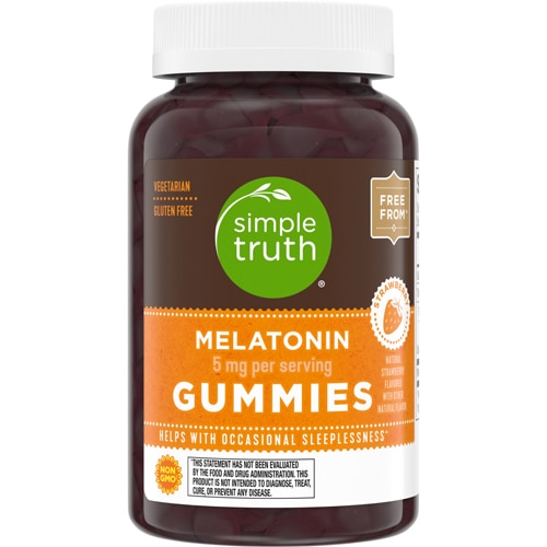 Мелатониновые жевательные конфеты Simple Truth — 5 мг — 100 жевательных конфет Simple Truth