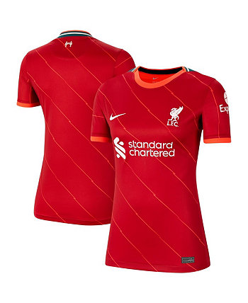 Женская красная футболка «Ливерпуль» 2021/22 Home Breathe Stadium, копия джерси Nike