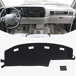 Черный антибликовый коврик на торпедо для Dodge Ram 1500 2500 3500 1994-1997 Keyoog