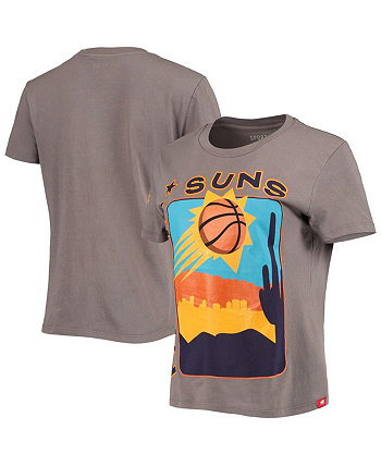 Женская темно-серая футболка Phoenix Suns Street Capsule Arcadia Sportiqe