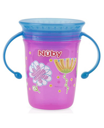 No Spill 2-Handle 360 Wonder Cup, Pink NUBY