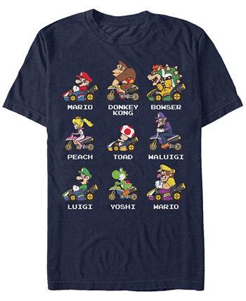 Мужская футболка Mario Kart Character Choice с коротким рукавом FIFTH SUN