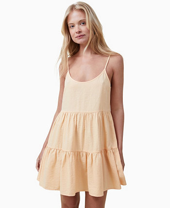 Женское летнее многоярусное мини-платье COTTON ON