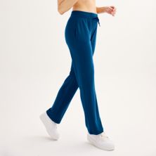 Женские брюки Tek Gear® с открытым подолом из французской махровой ткани Tek Gear