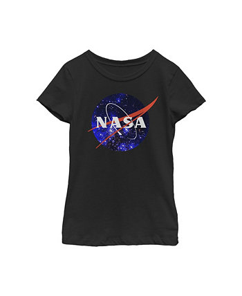 Girl's Milky Way Logo  Child T-Shirt NASA