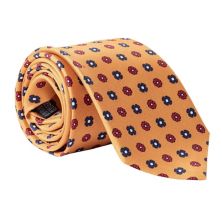 Perugia - Extra Long Printed Silk Tie For Men Elizabetta