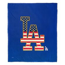 MLB Official Los Angeles Dodgers &#34;Celebrate Series&#34; Silk Touch Throw Blanket MLB