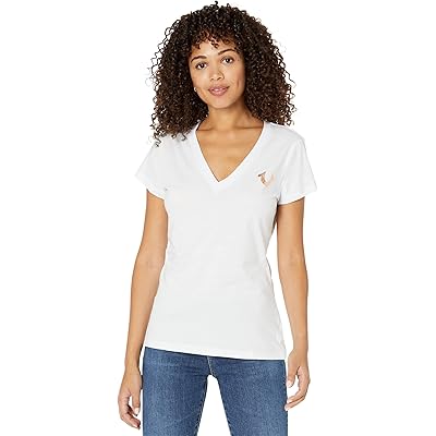 Foil Buddha Slim V-Neck Tee True Religion