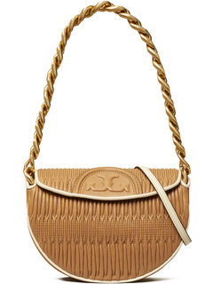 Fleming Soft Pleated Mini Crescent Bag Tory Burch