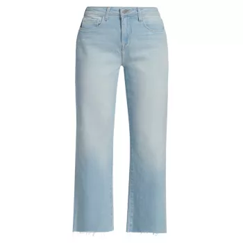 Укороченные расклешенные джинсы Wanda L'AGENCE