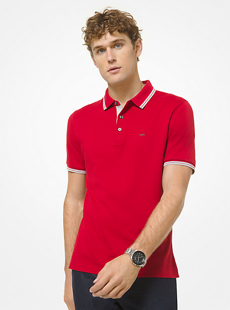 michael kors red shirt