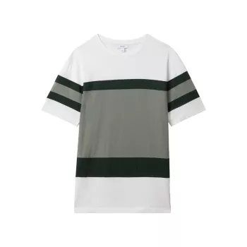 Aukland Striped Cotton T-Shirt REISS
