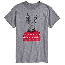 Футболка Big & Tall Reindeer Sweater License
