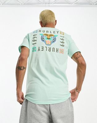 Мятная футболка Hurley Bengal Hurley