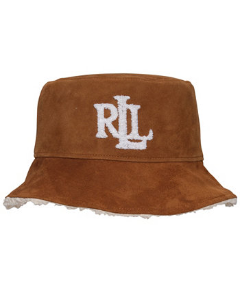 Замшевое ведро и шляпа из искусственного шерпа LAUREN Ralph Lauren