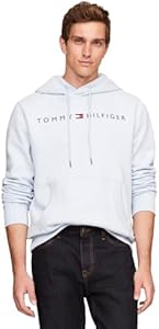 Мужское Худи Tommy Hilfiger Логотип на Полувере Tommy Hilfiger