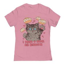 Junior's Colab89 by Threadless Air Biscuits Graphic Tee COLAB89 by Threadless