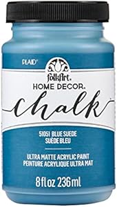 FolkArt, Antique Green Assorted Home Décor 8 fl oz / 236 ml Acrylic Chalk Paint For Easy To Apply DIY Arts And Crafts, Ultra Matte Finish, 11961 FolkArt