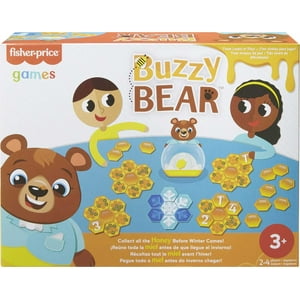 Fisher-Price Buzzy Bear Kids Game, Preschool Educational Game with Matching & Numbers Fisher-Price