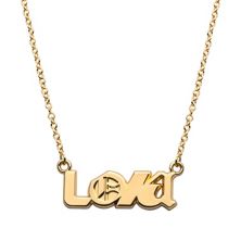 Ожерелье из нержавеющей стали с ионным покрытием золотого цвета с логотипом Marvel Loki Marvel