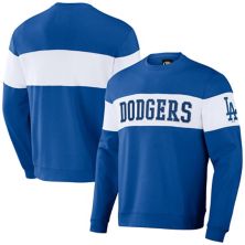 Men's Darius Rucker Collection by Fanatics Royal Los Angeles Dodgers Stripe Pullover Sweatshirt Darius Rucker Collection by Fanatics