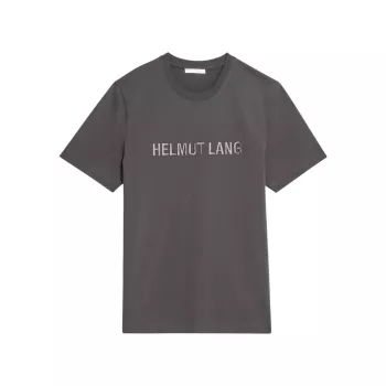 Logo Crewneck T-Shirt Helmut Lang