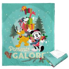 Disney's Mickey Mouse Presents Galore Silk Touch Throw Blanket Licensed Character