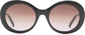 Круглые солнцезащитные очки 55 мм Emilio Pucci