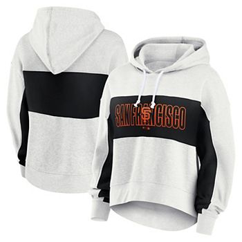 Худи с капюшоном для женщин Fanatics San Francisco Giants с начёсом, оверсайз Fanatics Brands - White Label