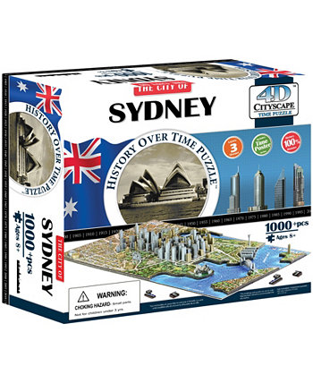 4D Cityscape Time Puzzle - Сидней, Австралия 4D Cityscape