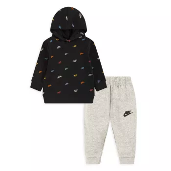 Детские &amp; Комплект спортивной одежды Club Sweat из 2 предметов для маленьких мальчиков Nike