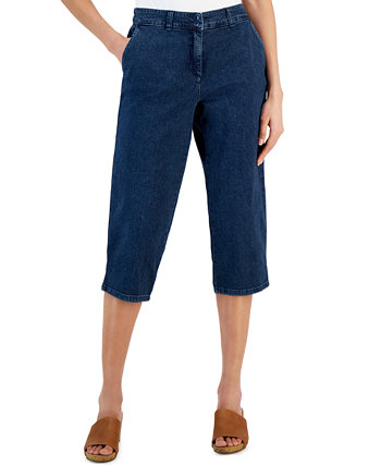 Женские джинсовые брюки-капри Comfort, созданные для Macy's Karen Scott